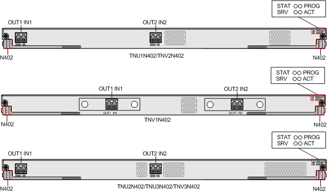 OSN9800 TNU3N402 2x100Gbit/s线路业务处理板