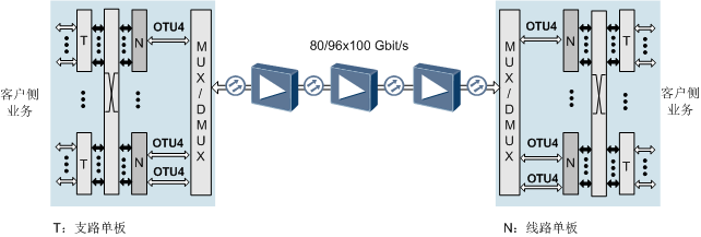 Optix OSN9800 100Gbit/s城域解决方案